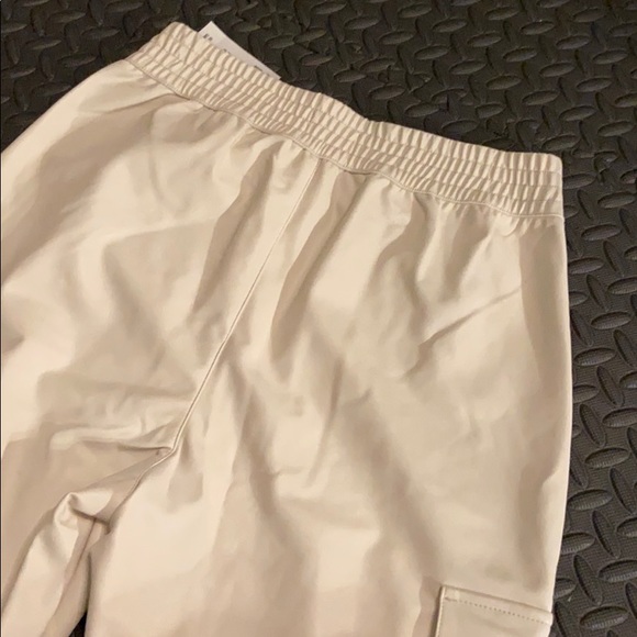 Vegan Leather Joggers - Picture 10 of 11